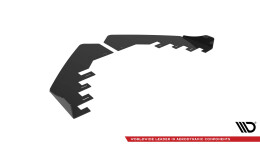 Front Stoßstange Flaps passend für Mercedes A 45 AMG W176 FL schwarz Hochglanz