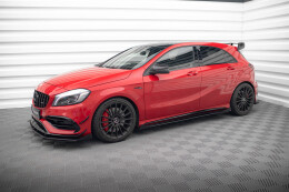 Seitenschweller Flaps für Mercedes-Benz A 45 AMG W176 Facelift FLAPS HOCHGLANZ