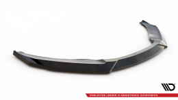 Cup Spoilerlippe Front Ansatz V.1 passend für Audi TT S / S-Line 8S schwarz Hochglanz