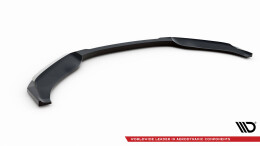 Cup Spoilerlippe Front Ansatz V.1 passend für Audi TT S / S-Line 8S schwarz Hochglanz