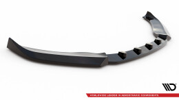 Cup Spoilerlippe Front Ansatz V.2 für Audi TT S / S-Line 8S schwarz Hochglanz