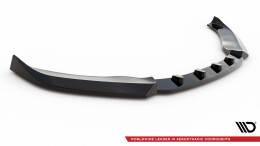 Cup Spoilerlippe Front Ansatz V.2 passend für Audi TT S / S-Line 8S schwarz Hochglanz
