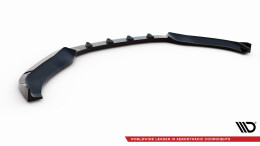 Cup Spoilerlippe Front Ansatz V.2 passend für Audi TT S / S-Line 8S schwarz Hochglanz