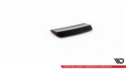 Mittlerer Cup Diffusor Heck Ansatz passend für Audi TT S-Line 8S schwarz Hochglanz