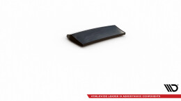 Mittlerer Cup Diffusor Heck Ansatz passend für Audi TT S-Line 8S schwarz Hochglanz