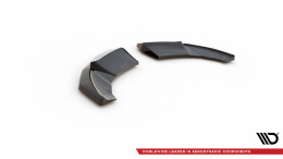 Heck Ansatz Flaps Diffusor V.1 passend für Audi TT S-Line 8S schwarz Hochglanz