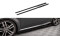 Street+ Seitenschweller Leisten passend für Audi TT S-Line 8S schwarz Hochglanz