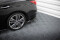 Heck Ansatz Flaps Diffusor V.2 passend für Infiniti Q50 S Mk1 schwarz Hochglanz