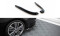 Heck Ansatz Flaps Diffusor V.2 passend für Infiniti Q50 S Mk1 schwarz Hochglanz