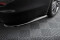 Heck Ansatz Flaps Diffusor V.2 passend für Infiniti Q50 S Mk1 schwarz Hochglanz