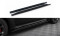 Seitenschweller Ansatz Cup Leisten passend für Jeep Grand Cherokee SRT WK2 Facelift schwarz Hochglanz