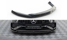 Cup Spoilerlippe Front Ansatz für Mercedes-AMG A35...