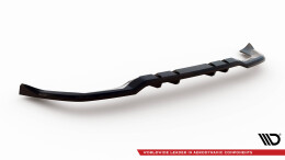 Mittlerer Cup Diffusor Heck Ansatz DTM Look passend für Mercedes-AMG A35 Hatchback W177 schwarz Hochglanz