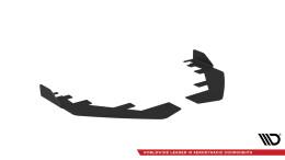 Front Stoßstange Flaps passend für Mercedes-AMG A35 W177 FL schwarz Hochglanz