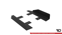 Seitenschweller Flaps passend für Mercedes-AMG A35 W177 FL schwarz Hochglanz