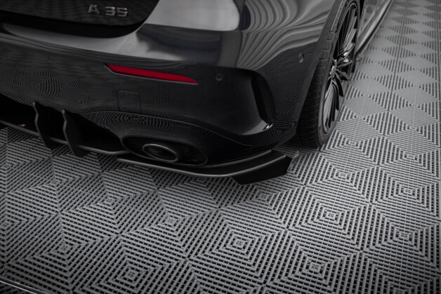Hintere Seiten Flaps passend für Mercedes-AMG A35 Hatchback W177 FLAPS HOCHGLANZ