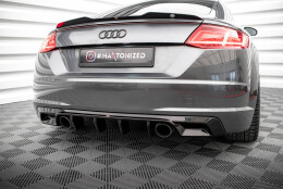 Heck Ansatz Diffusor passend für Audi TT S-Line 8S...