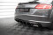Heck Ansatz Diffusor passend für Audi TT S-Line 8S schwarz Hochglanz