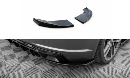 Heck Ansatz Flaps Diffusor V.2 passend für Audi TT S-Line 8S schwarz Hochglanz