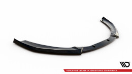 Cup Spoilerlippe Front Ansatz passend für Audi A7 RS7 Look C7 schwarz Hochglanz