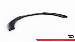 Cup Spoilerlippe Front Ansatz passend für Audi A7 RS7 Look C7 schwarz Hochglanz