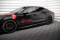 Seitenschweller Ansatz Cup Leisten passend für Audi A7 RS7 Look C7 schwarz Hochglanz