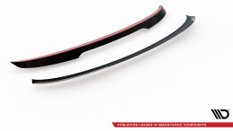 Heck Spoiler Aufsatz Abrisskante passend für BMW 5er GT M-Paket F07 schwarz Hochglanz