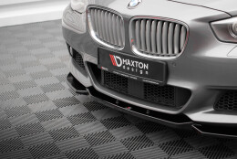 Cup Spoilerlippe Front Ansatz passend für BMW 5er GT M-Paket F07 schwarz Hochglanz
