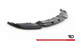 Cup Spoilerlippe Front Ansatz passend für BMW 5er GT M-Paket F07 schwarz Hochglanz