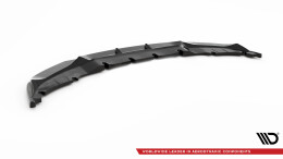 Cup Spoilerlippe Front Ansatz passend für BMW 5er GT M-Paket F07 schwarz Hochglanz