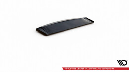 Mittlerer Cup Diffusor Heck Ansatz passend für BMW 5er GT M-Paket F07 schwarz Hochglanz