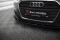 Cup Spoilerlippe Front Ansatz V.1 passend für Audi A3 Sportback 8V Facelift schwarz Hochglanz