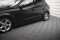 Seitenschweller Ansatz Cup Leisten passend für Audi A3 Sportback 8V Facelift schwarz Hochglanz