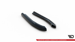 Heck Ansatz Flaps Diffusor V.1 passend für BMW M440i Gran Coupe G26 schwarz Hochglanz