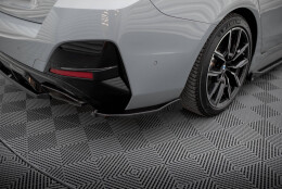 Heck Ansatz Flaps Diffusor V.2 passend für BMW M440i Gran Coupe G26 schwarz Hochglanz