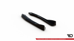 Heck Ansatz Flaps Diffusor V.2 passend für BMW M440i Gran Coupe G26 schwarz Hochglanz