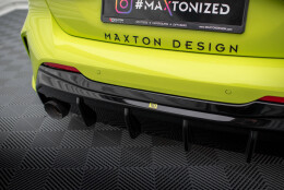 Heck Ansatz Diffusor V.3 passend für BMW 1er F40 M-Paket/ M135i (Einzelauspuff li. re.) schwarz Hochglanz