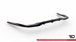 Mittlerer Cup Diffusor Heck Ansatz DTM Look für Mercedes-AMG GT 43 4 Türer Coupe V8 Styling Paket schwarz Hochglanz