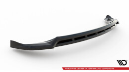 Cup Spoilerlippe Front Ansatz für Mercedes-Benz GLC AMG-Line X254 schwarz Hochglanz