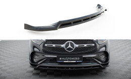 Cup Spoilerlippe Front Ansatz für Mercedes GLC SUV / Coupe AMG-Line X254 / C254 schwarz Hochglanz