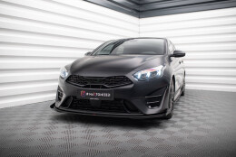 Front Stoßstange Flaps passend für Kia Proceed GT Mk1 Facelift FLAPS HOCHGLANZ