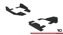 Seitenschweller Flaps passend für Kia Proceed GT / GT-Line Mk1 FL / Ceed GT Mk3 FL schwarz Hochglanz