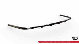 Mittlerer Cup Diffusor Heck Ansatz DTM Look passend für Kia Proceed GT Mk1 Facelift schwarz Hochglanz