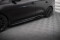 Seitenschweller Ansatz Cup Leisten passend für Kia Proceed GT / GT-Line Mk1 Facelift / Ceed GT Mk3 Facelift schwarz Hochglanz