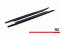 Seitenschweller Ansatz Cup Leisten passend für Kia Proceed GT / GT-Line Mk1 Facelift / Ceed GT Mk3 Facelift schwarz Hochglanz