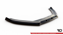 Cup Spoilerlippe Front Ansatz V.3 passend für Audi S5 / A5 S-Line Coupe / Sportback 8T Facelift schwarz Hochglanz