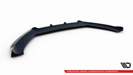 Cup Spoilerlippe Front Ansatz V.3 passend für Audi S5 / A5 S-Line Coupe / Sportback 8T Facelift schwarz Hochglanz