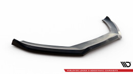 Cup Spoilerlippe Front Ansatz V.4 für Audi S5 / A5 S-Line Coupe / Sportback 8T FL schwarz Hochglanz