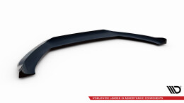 Cup Spoilerlippe Front Ansatz V.4 passend für Audi S5 / A5 S-Line Coupe / Sportback 8T Facelift schwarz Hochglanz