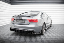 Heck Ansatz Flaps Diffusor passend für Audi S5 / A5...